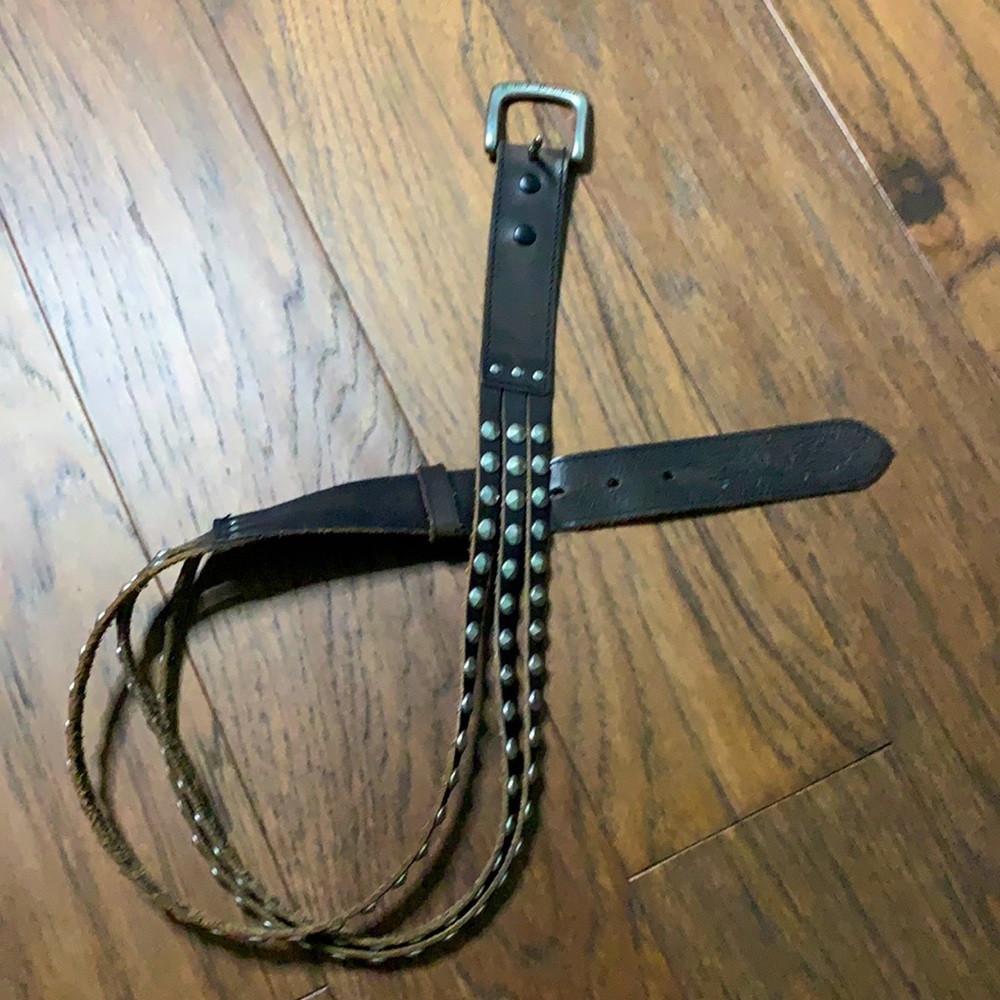 Women’s Harley Davidson stud belt